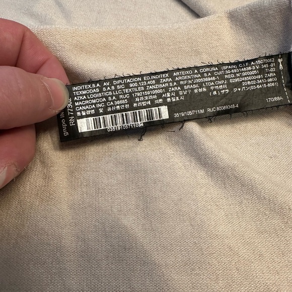 Zara knit kimono style Cardigan - Picture 5 of 7